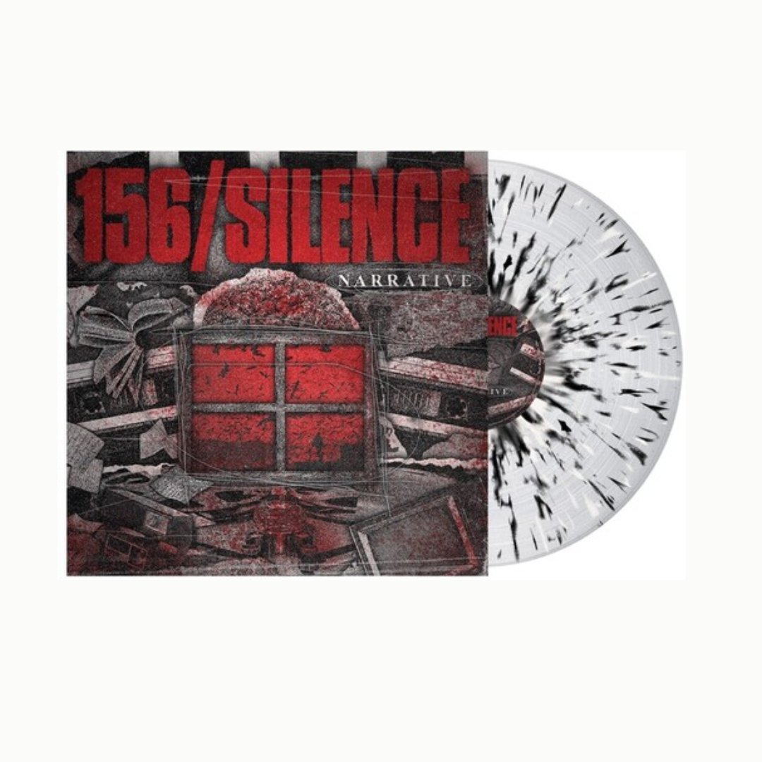 156/Silence - Narrative - Clear with Black & Bone Splatter - Clear and White Vinyl - BeatRelease