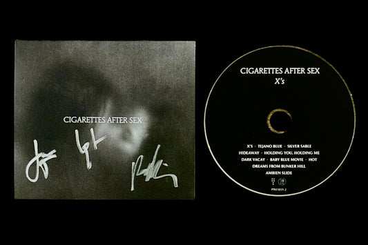 Cigarettes After Sex - X’s - Signed / Autographed CD - BeatRelease