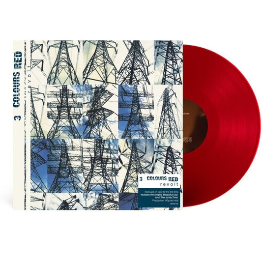 3 Colours Red - Revolt [140-Gram Red Colored Vinyl] [Import] - Red Vinyl - BeatRelease