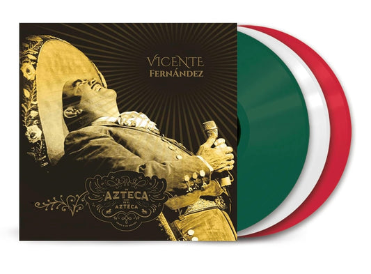 Vicente Fernandez - Un Azteca En El Azteca - 3LP + DVD [Import]