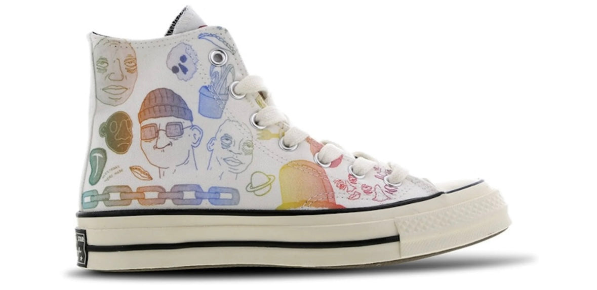 Tyler, the Creator - Converse Chuck Taylor All Star 70 Hi - White Multicolor