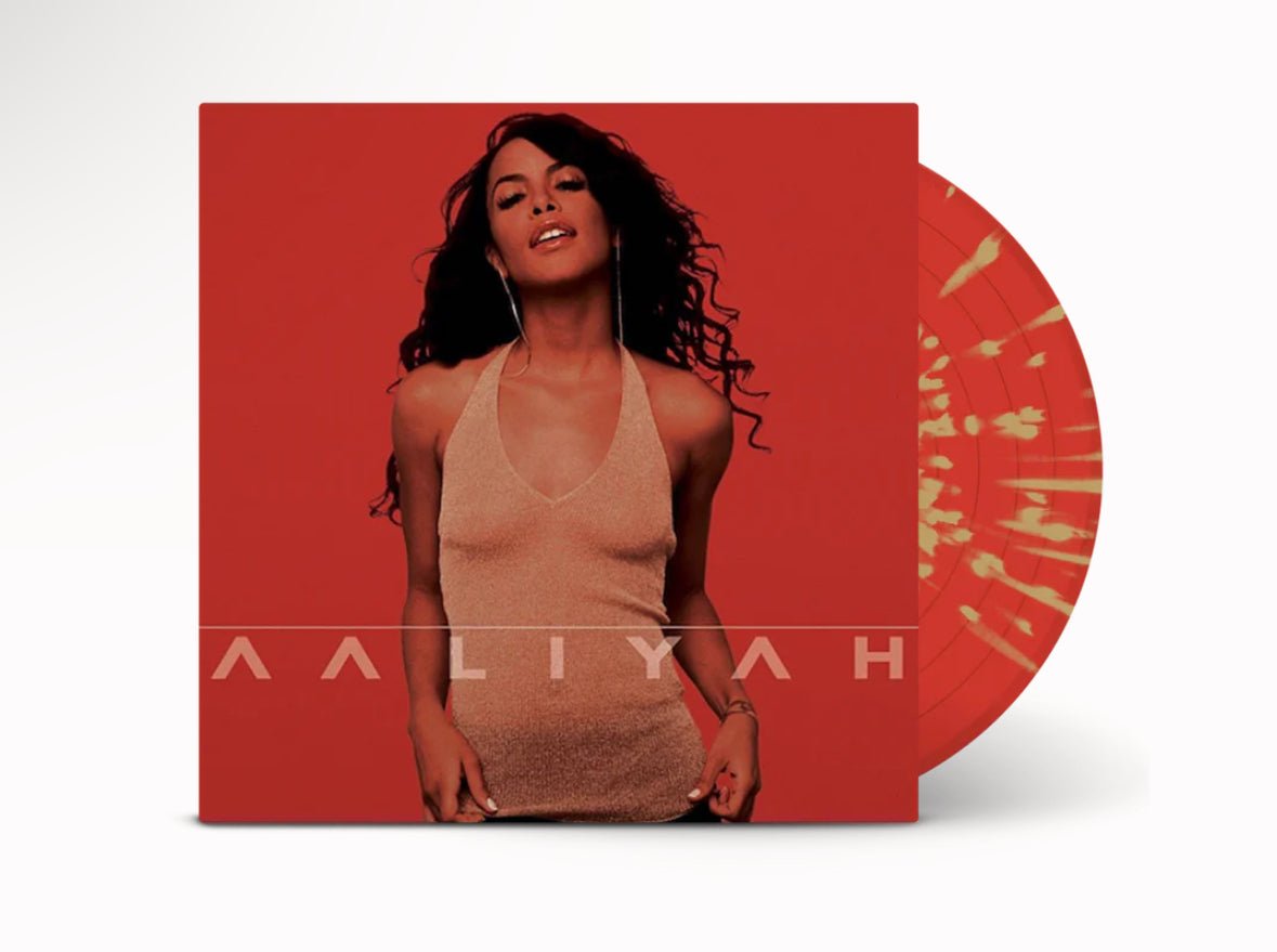 Aaliyah - Aaliyah - Ruby & Gold Splatter - BeatRelease