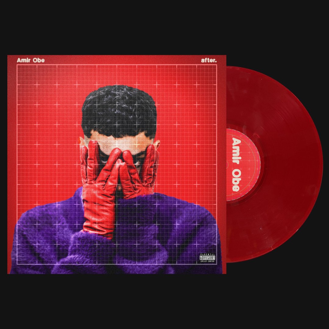 Amir Obè - after. - Red (Exclusive Pressing) - BeatRelease