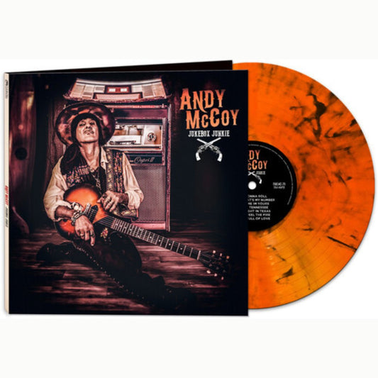 Andy McCoy - Jukebox Junkie - Orange Marble Vinyl - BeatRelease