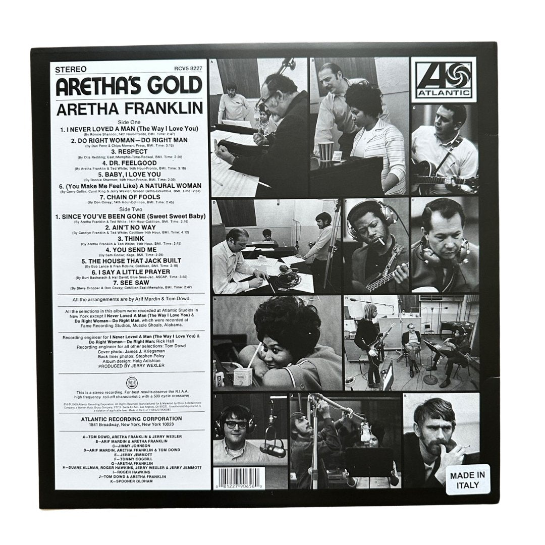 Aretha Franklin - Aretha's Gold - Lemon/Lime - BeatRelease