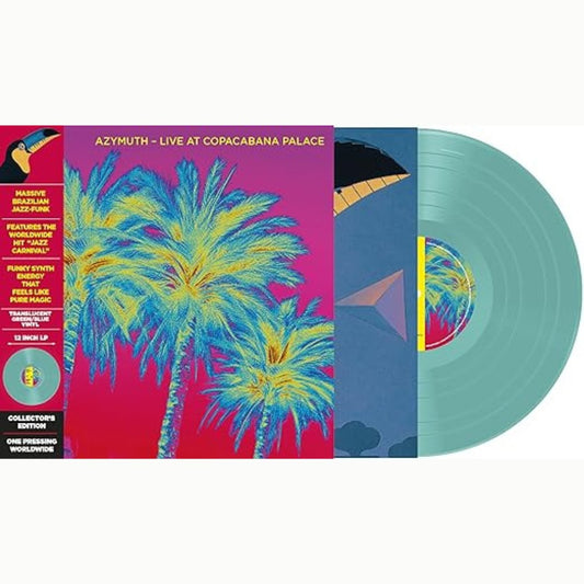 Azymuth - Live at Copacabana Palace - Blue Green Vinyl - BeatRelease