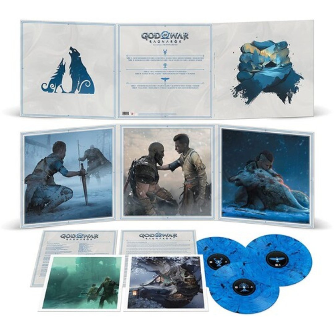 Bear McCreary - God Of War Ragnarok - Blue vinyl - BeatRelease