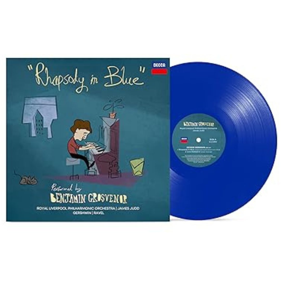 Benjamin Grosvenor - Rhapsody in Blue - Blue Vinyl - BeatRelease