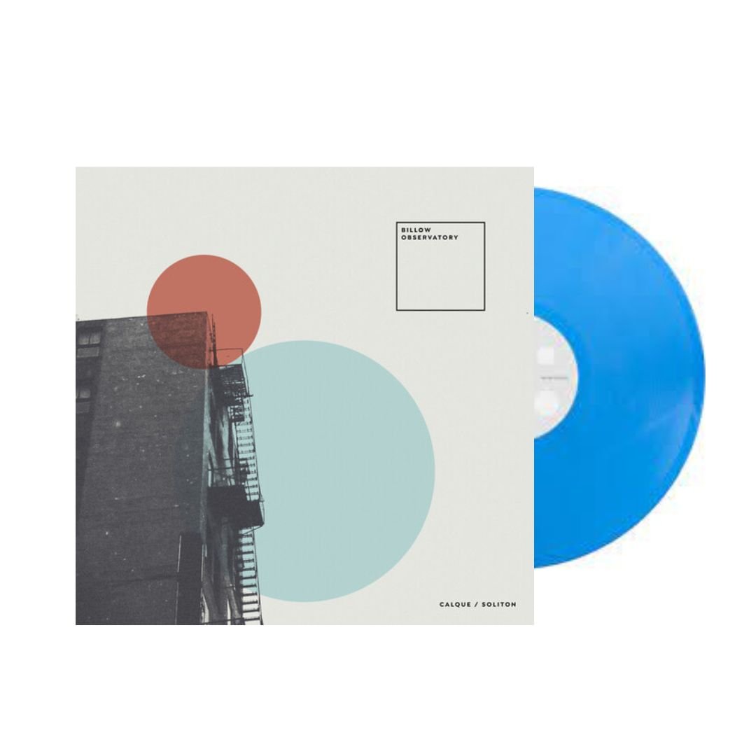 Billow Observatory - Calque / Soliton - Whirlpool Blue Vinyl - BeatRelease