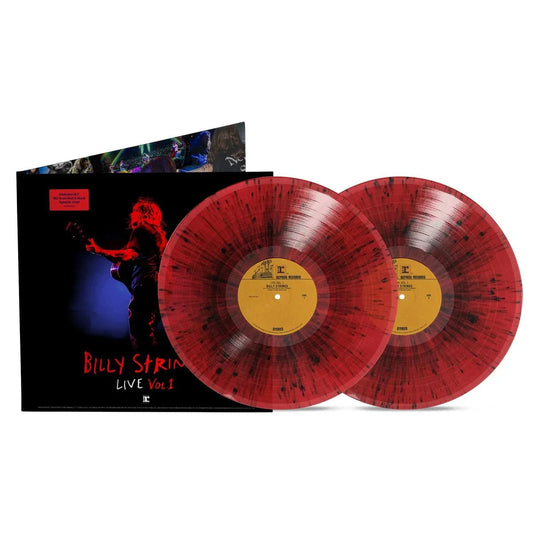 Billy Strings - Billy Strings Live Vol 1 - Red / Black Splatter - BeatRelease