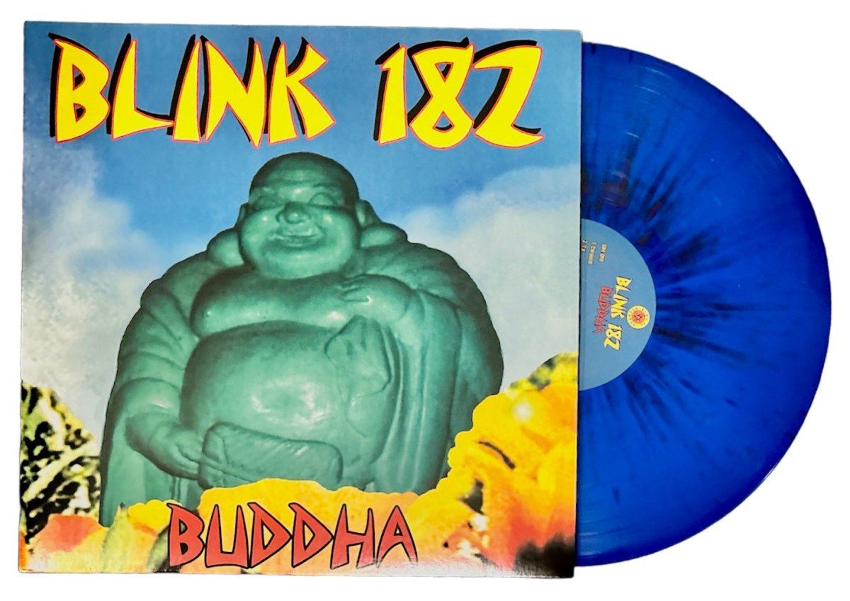 Blink 182 - Buddha - Blue / Red Splatter - BeatRelease