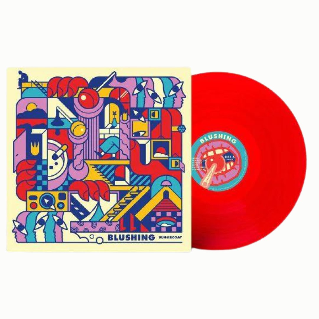 Blushing - Sugarcoat - Red Vinyl - BeatRelease