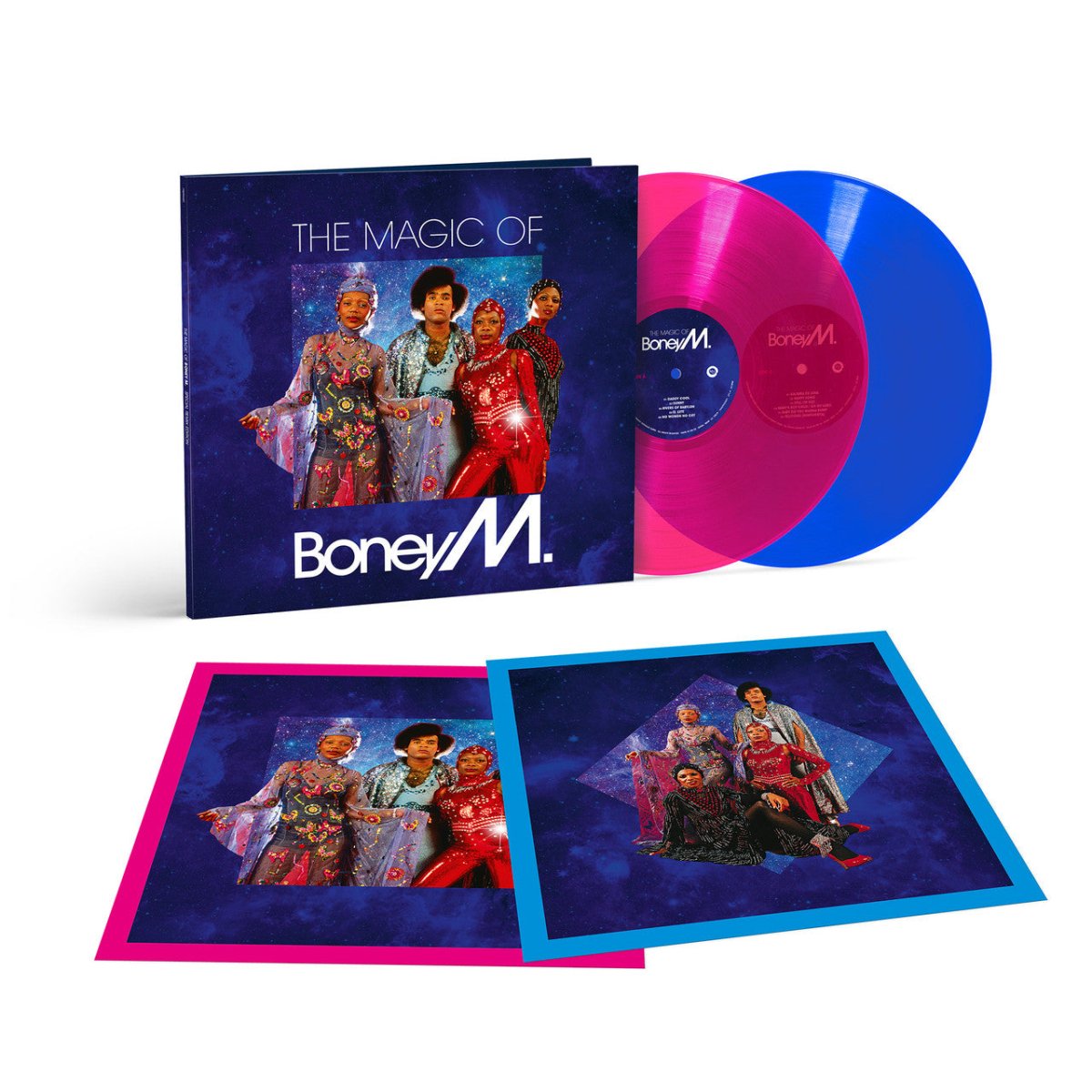 Boney M. - The Magic Of Boney M. (Greatest Hits Special Remix Edition) - Magent/Blue - BeatRelease