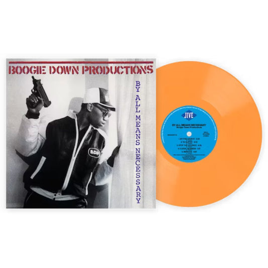 Boogie Down Productions - By All Means Necessary - Orange Vinyl - BeatRelease