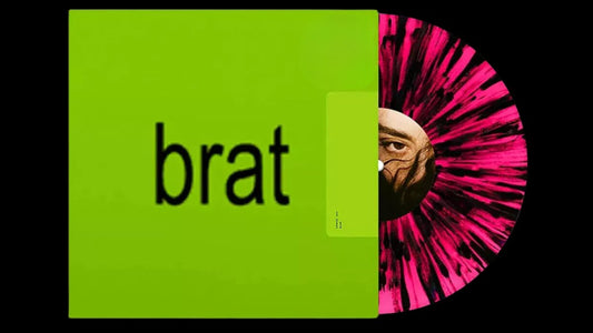 Charli XCX – Brat - Black w/ Pink Splatter - BeatRelease