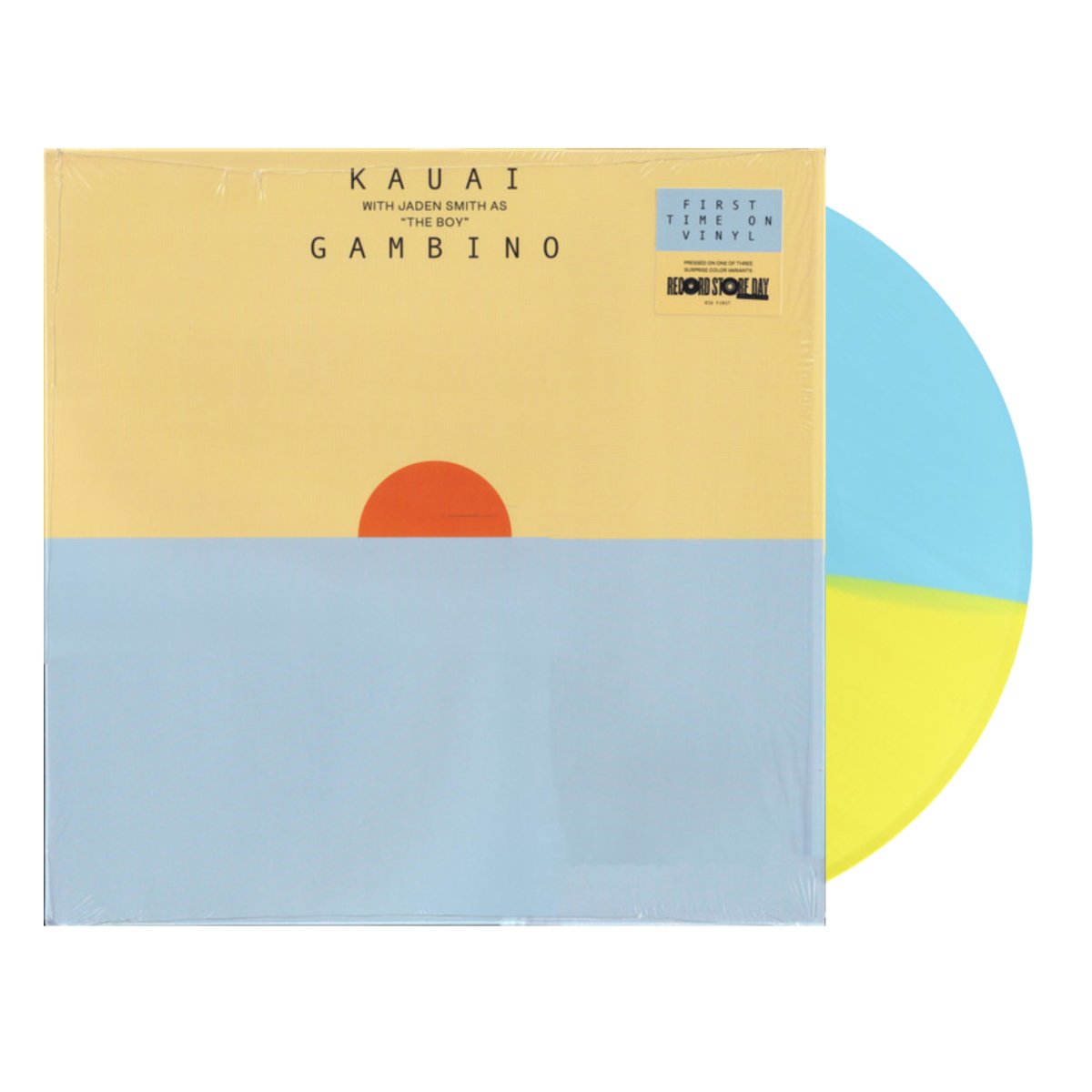 Childish Gambino - Kauai - Blue/Yellow Split - BeatRelease