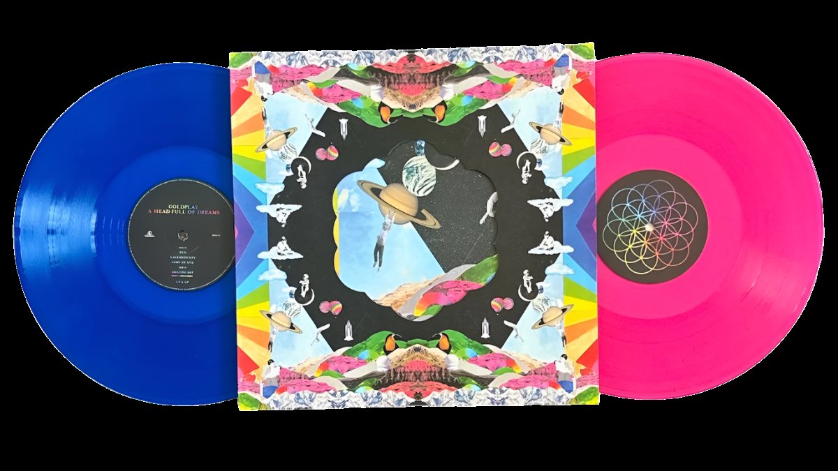 Coldplay – A Head Full Of Dreams - Pink / Blue - BeatRelease