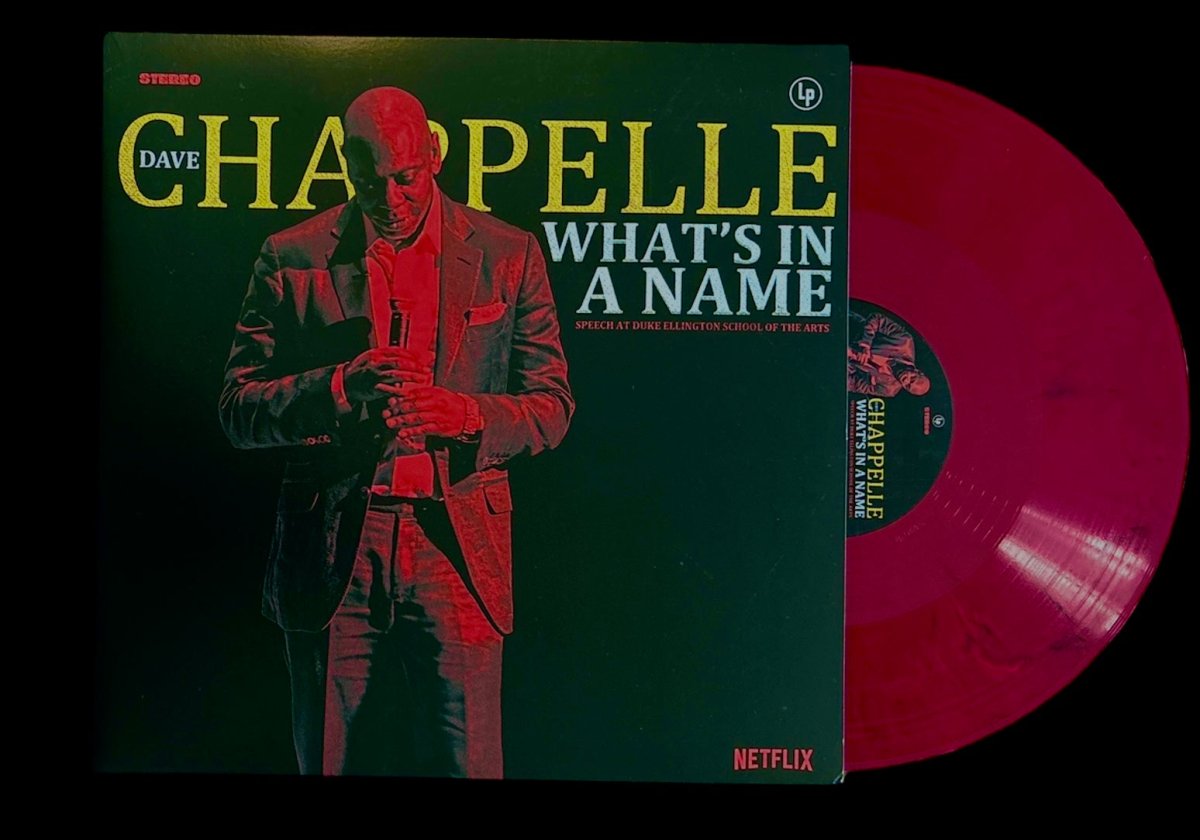 Dave Chappelle - What's in a Name? - Red/Black Swirl - BeatRelease