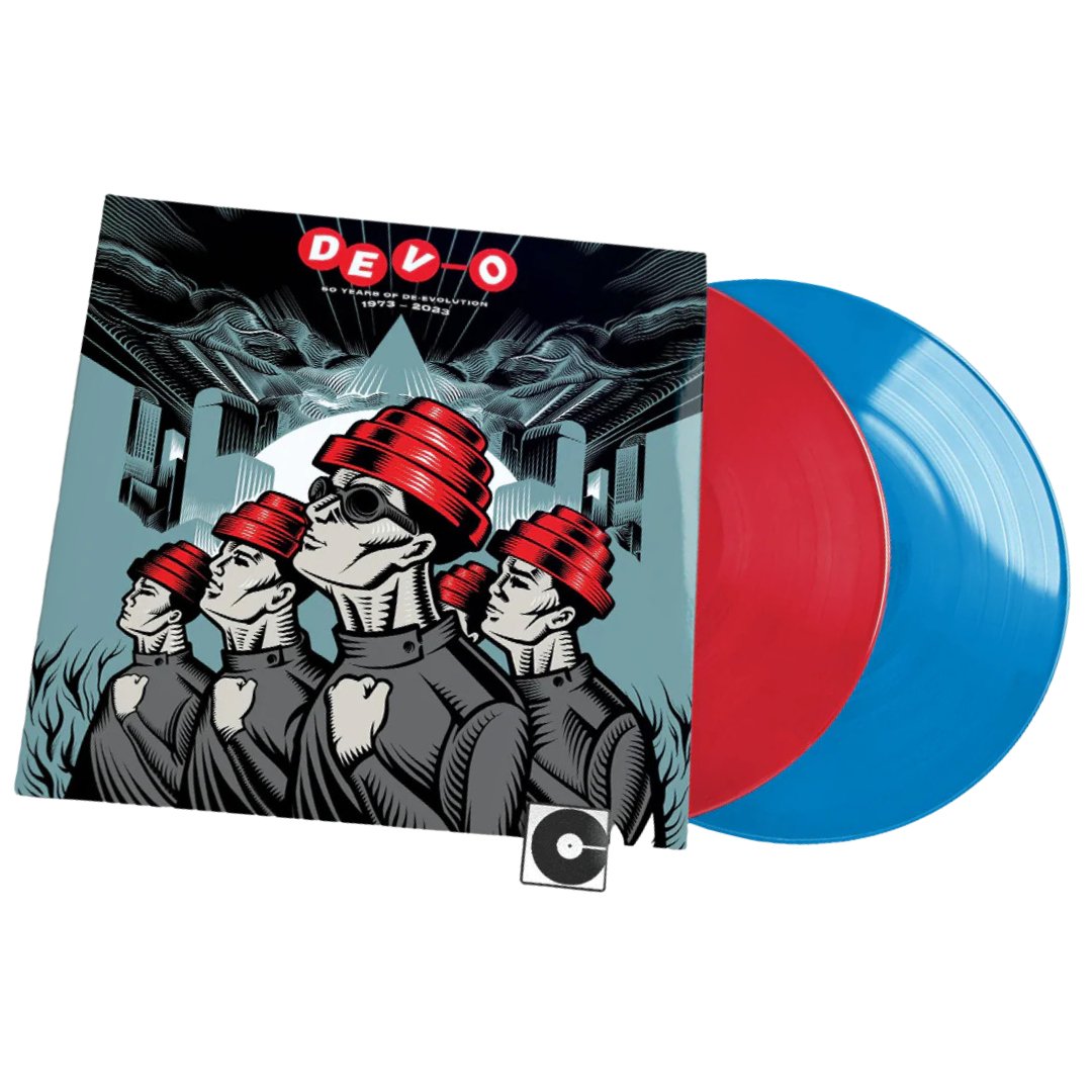 Devo - 50 Years Of De-evolution 1973-2023 (Rocktober) - Red, Blue - BeatRelease