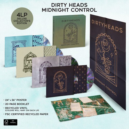 Dirty Heads - Midnight Control Deluxe: Collector's Edition - Colored - BeatRelease