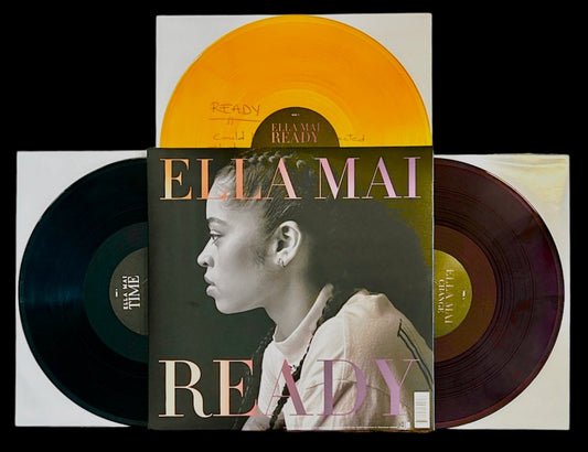 Ella Mai - Time Change Ready(Anniversary Vinyl) - Violet, Orange, Black Vinyls - BeatRelease