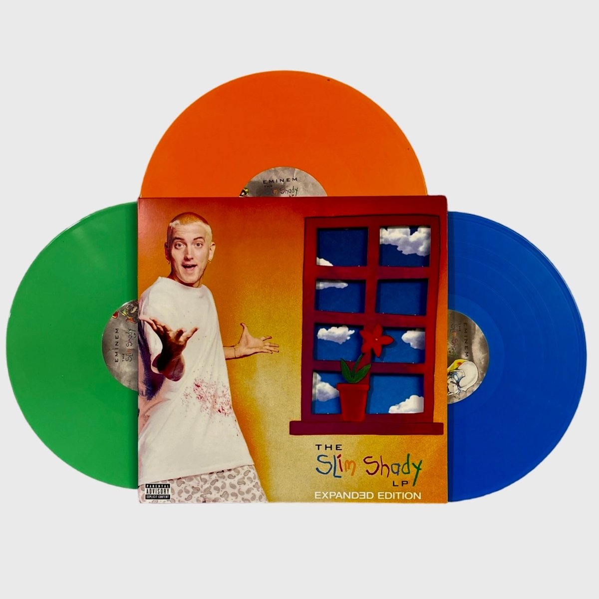 Eminem – The Slim Shady LP - Blue/Orange/Green - IVC Exclusive - BeatRelease