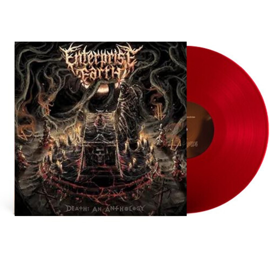 Enterprise Earth - Death: An Anthology - Ruby Marble Vinyl - Red Vinyl - BeatRelease