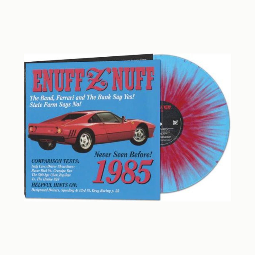 Enuff Z'nuff - 1985 - Blue & Red Starburst Vinyl - BeatRelease