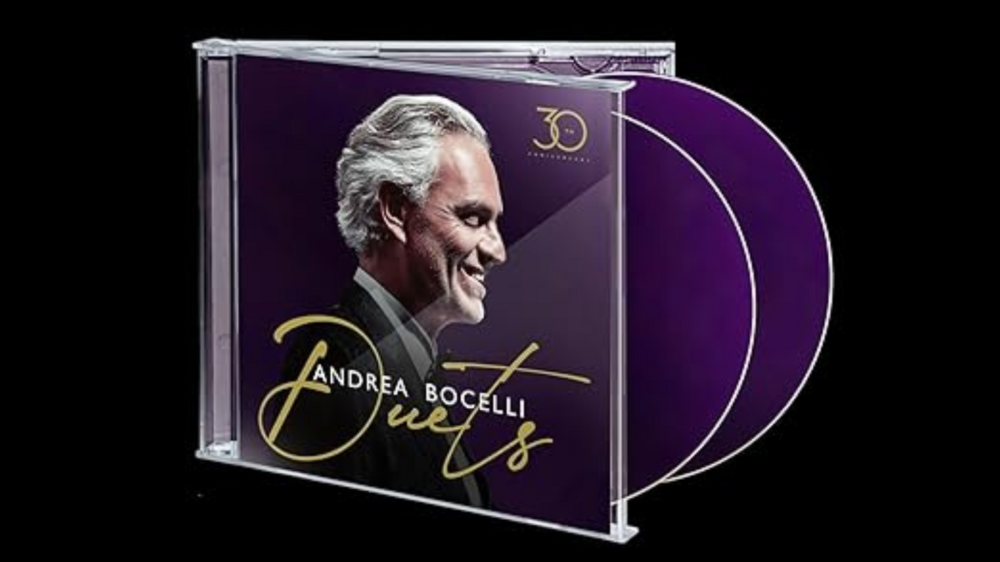 Andrea Bocelli - Duets - 30th Anniversary CD - BeatRelease