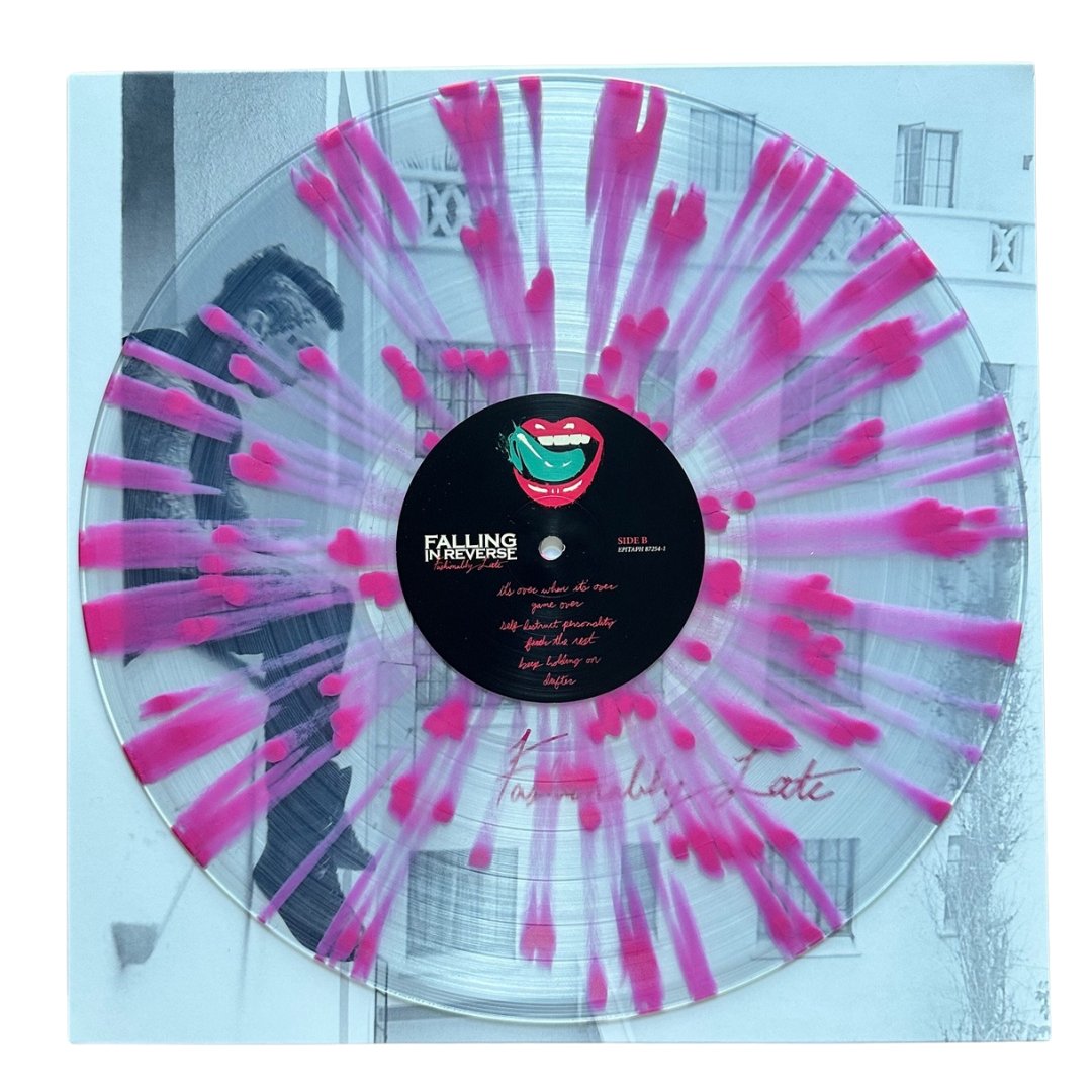 Falling in Reverse - Fashionably Late - Anniversary Edition - Pink Splatter - BeatRelease