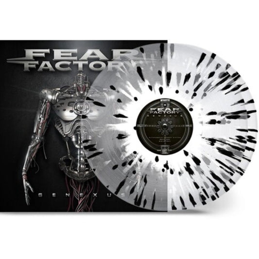 Fear Factory - Genexus - Crystal Clear Black White Splatter - BeatRelease