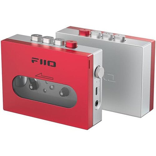 FiiO CP13 Portable Stereo Cassette Player (Red/Silver) - BeatRelease