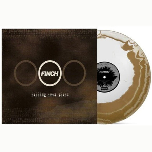 Finch - Falling Into Place - White / Gold Swirl Vinyl - BeatRelease