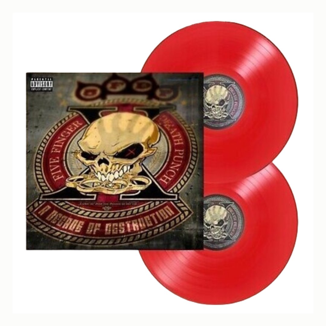 Five Finger Death Punch - A Decade Of Destruction - Crimson Red [Explicit Content]-Red - BeatRelease