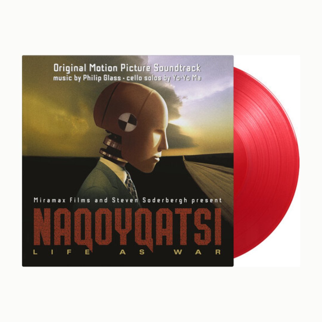 GLASS,PHILIP / MA,YO-YO - Naqoyqatsi: Life As War (Original Soundtrack) - Limited Gatefold 180-Gram - Translucent Red Colored - BeatRelease