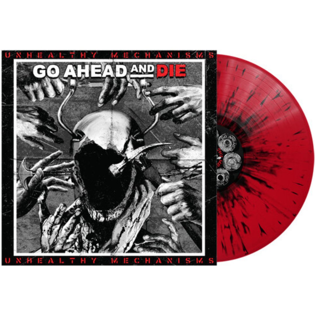 Go Ahead & Die - Unhealthy Mechanisms - Red & Black Splatter - BeatRelease