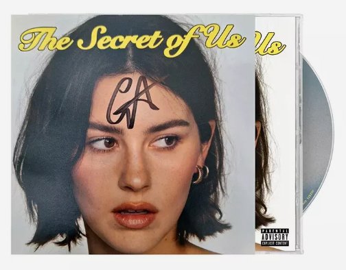 Gracie Abrams - The Secret Of Us - Signed/Autographed CD - BeatRelease