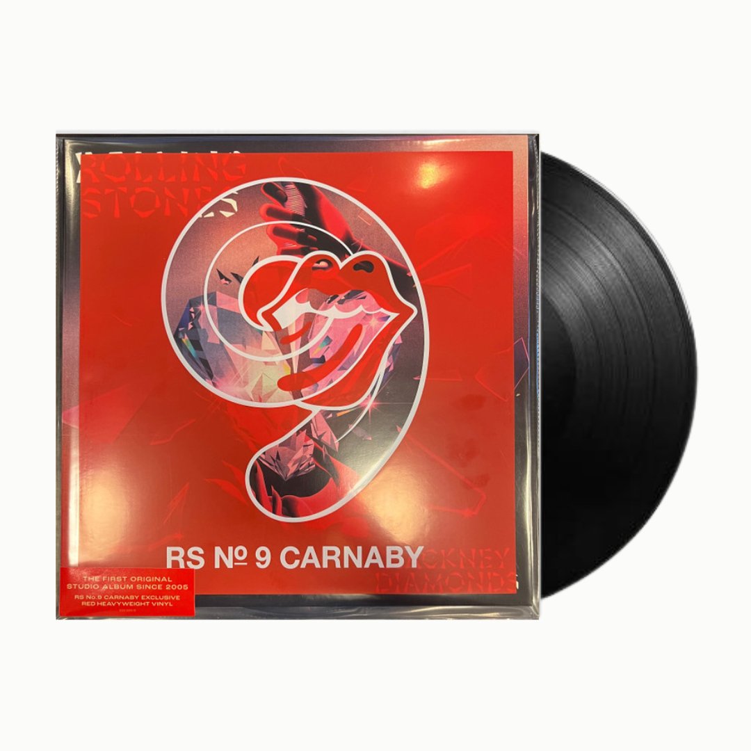 Hackney Diamonds - Limited 'RS No. 9 Carnaby' Edition Red Colored Vinyl - BeatRelease