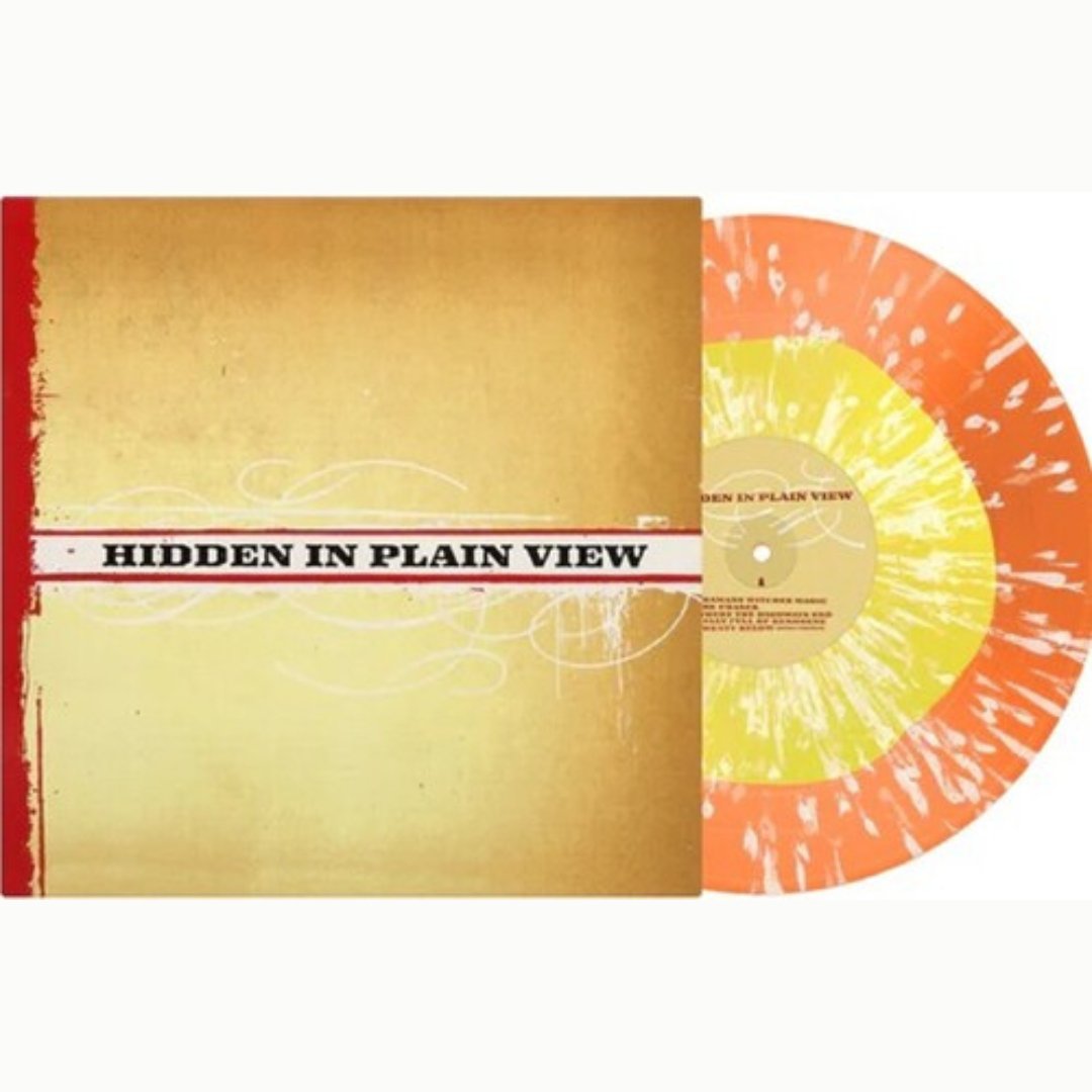 Hidden in Plain View - Hidden In Plain View - Orange Crush+ Canary Yellow w/ White Splatter Vinyl - BeatRelease