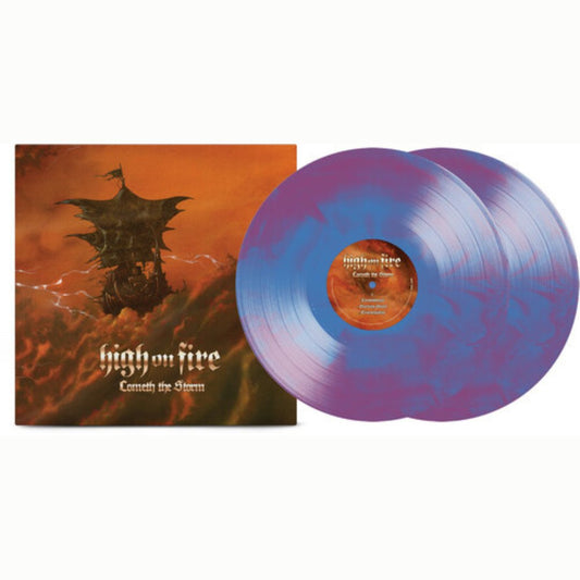 High on Fire - Cometh the Storm - Opaque Galaxy – Orchid & Sky Blue Vinyl - BeatRelease