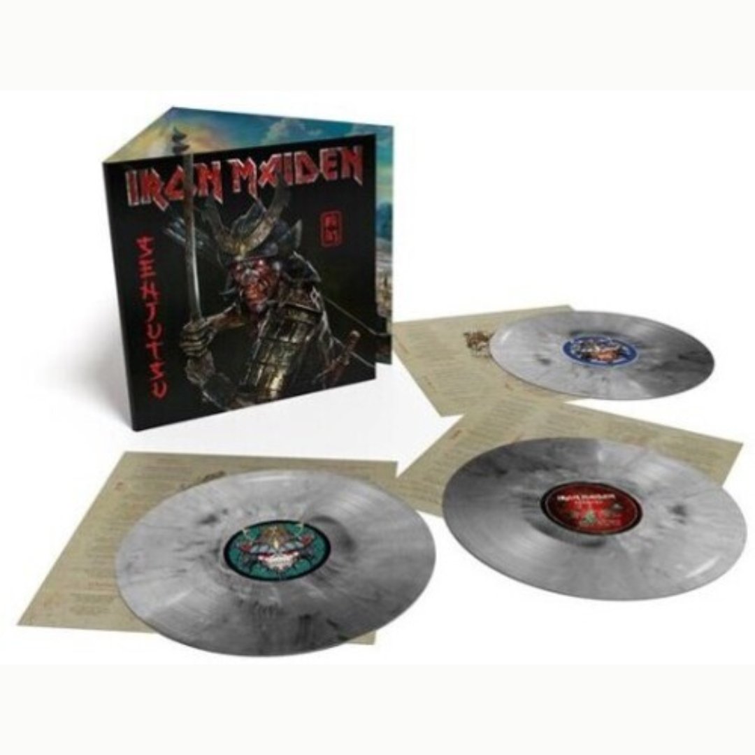 Iron Maiden - Senjutsu - Silver Black - BeatRelease