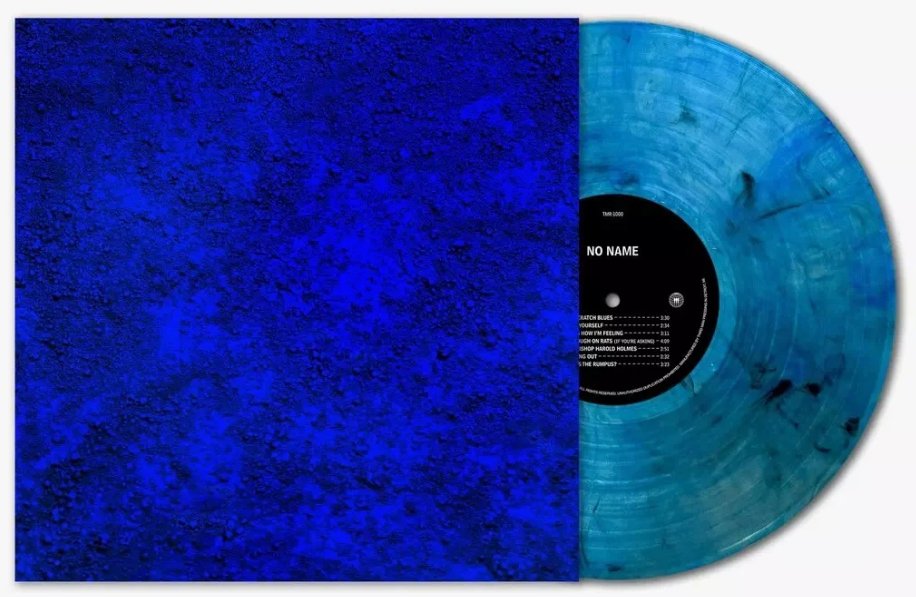 Jack White ‎– No Name - Blue Transparent w/ Black Smoke - BeatRelease