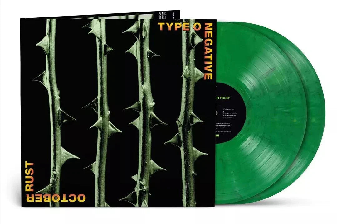 Type O Negative – October Rust - Green W/ Black Marble