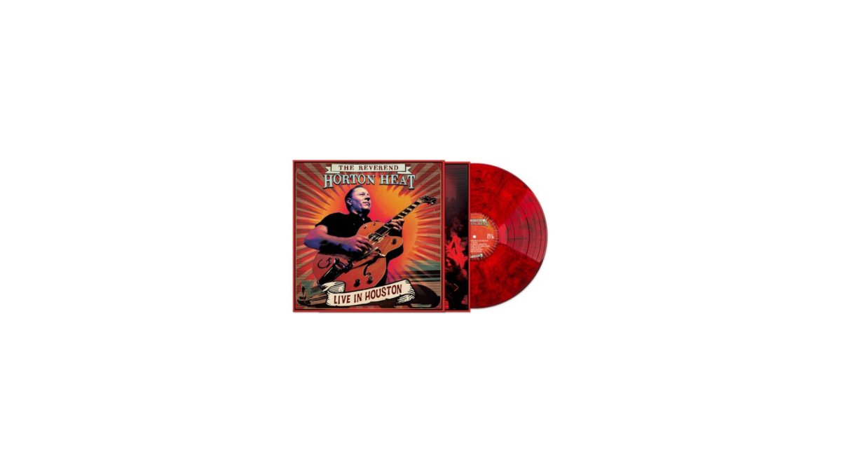 The Reverend Horton Heat- Live In Houston - Red Marble- Red - BeatRelease