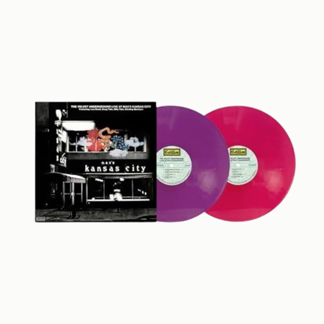 The Velvet Underground- Live At Max's Kansas City: Expanded Version - Purple And Magenta Vinyl - BeatRelease