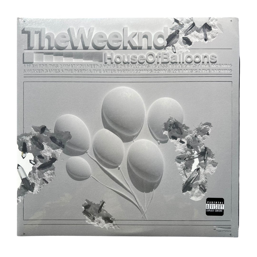 The Weeknd - House Of Balloons - Daniel Arsham Clear - BeatRelease