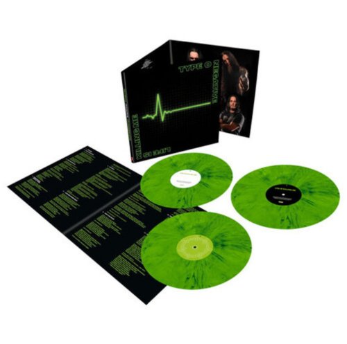 Type O Negative - Life Is Killing Me 20th Anniversary Edition - Green And Black Mixed Vinyl - BeatRelease