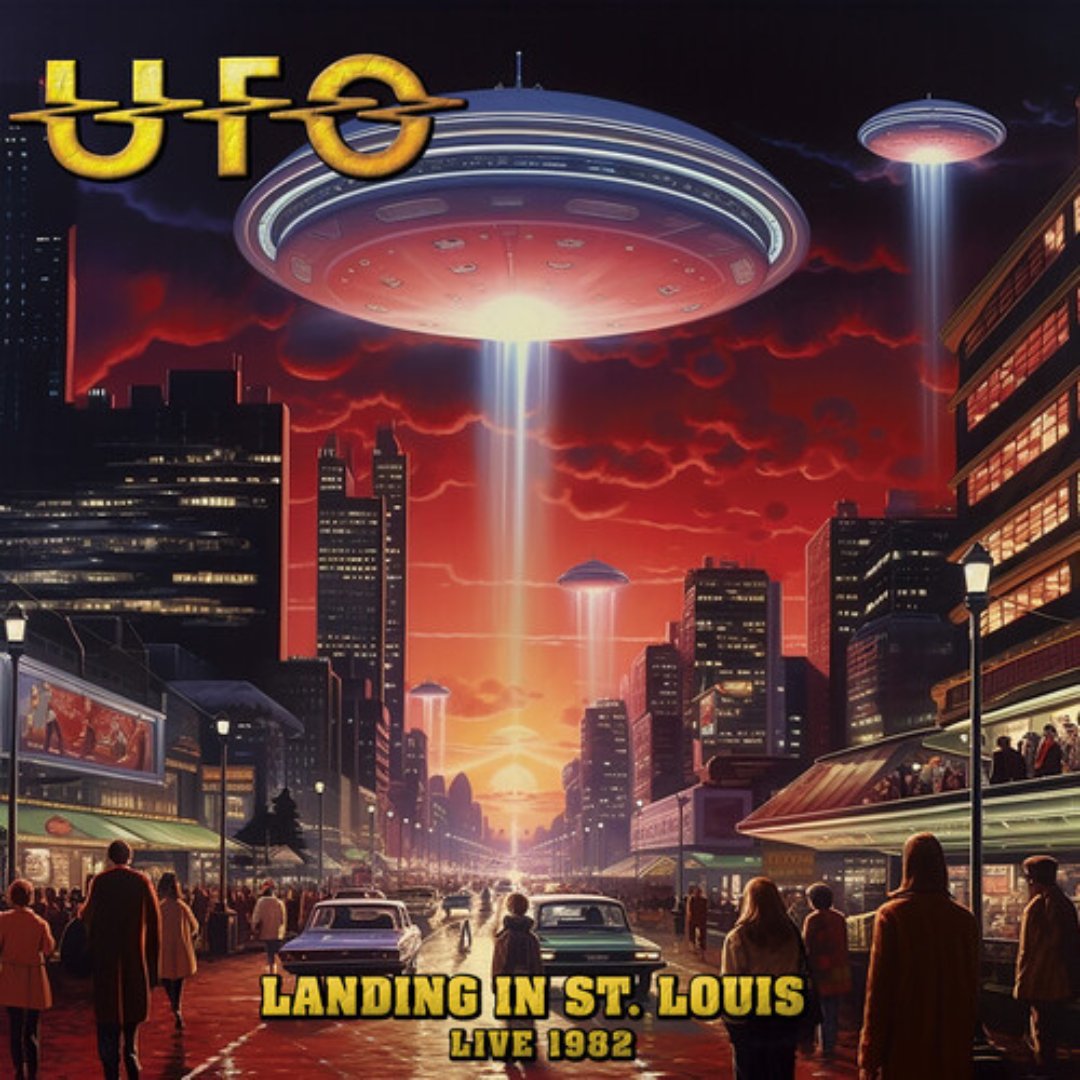 UFO - Landing In St. Louis - Live 1982 - Gold - BeatRelease