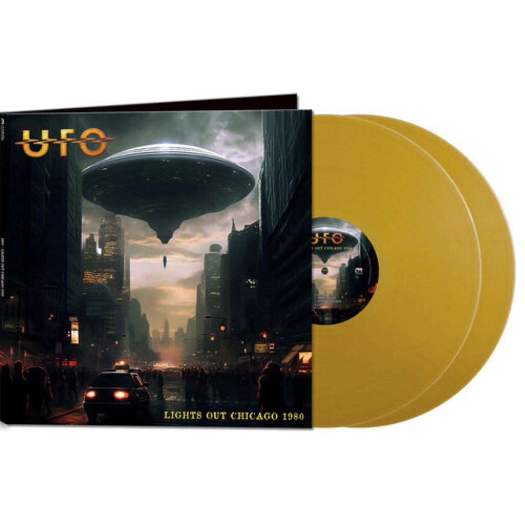 UFO - Lights Out Chicago 1980 - Gold - BeatRelease