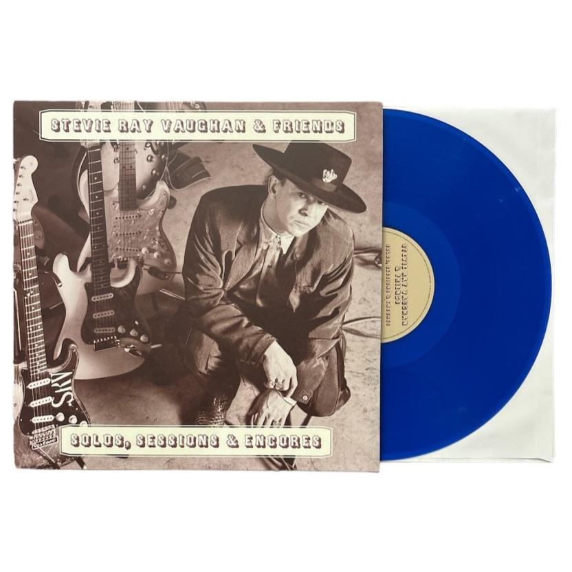 Vaughan, Stevie Ray & Friends - Solos Sessions & Encores - Blue - Used - BeatRelease